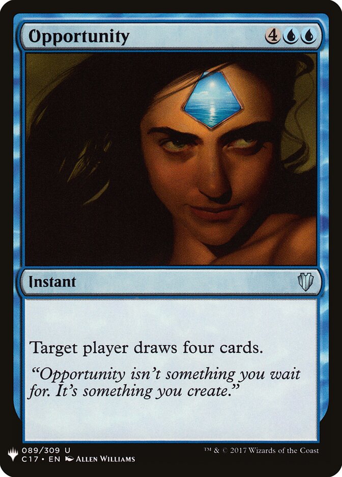 Magic-kaart Opportunity MYS-89 uit Mystery Booster (Uncommon)