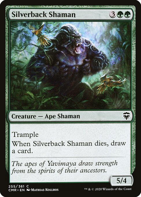 Silverback Shaman – Commander Legends (CMR-255) Magic: The Gathering card