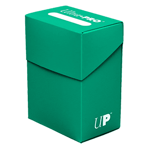 Ultra-Pro Solid Aqua Deck Box (V.2) Hover Image
