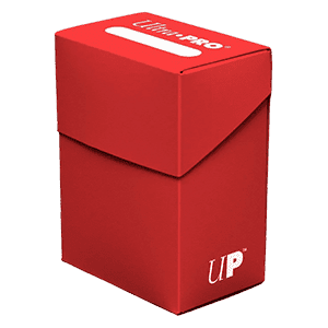 Ultra-Pro Solid Red Deck Box (V.2) Immagine principale del prodotto