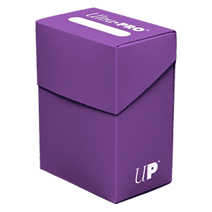 Ultra-Pro Solid Purple Deck Box (V.2) Immagine principale del prodotto
