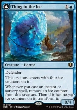 Thing in the Ice / Awoken Horror - Innistrad Remastered (Rare) [INR-91] Hauptbild