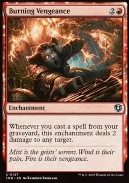 Burning Vengeance - Innistrad Remastered (Uncommon) [INR-147] Hauptbild