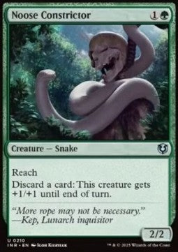 Noose Constrictor - Innistrad Remastered (Uncommon) [INR-210] Imagen principal del producto