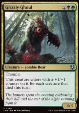 Grizzly Ghoul - Innistrad Remastered (Uncommon) [INR-240] Main image