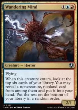 Wandering Mind - Innistrad Remastered (Uncommon) [INR-252] Hover Image