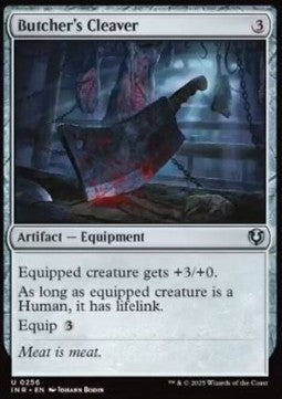 Butcher's Cleaver - Innistrad Remastered (Uncommon) [INR-256] Hauptbild