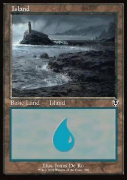 Island (V.1) - Innistrad Remastered (Land) [INR-290] Hauptbild