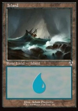 Island (V.2) - Innistrad Remastered (Land) [INR-291] Hauptbild