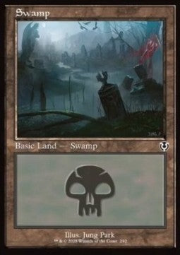 Swamp (V.1) - Innistrad Remastered (Land) [INR-292] Hauptbild