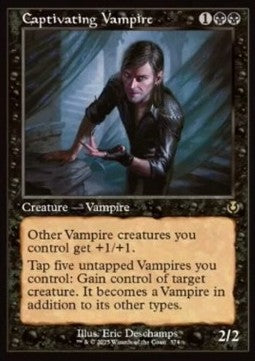 Captivating Vampire (V.1) - Innistrad Remastered: Extras (Rare) [XINR-374] Imagen principal del producto