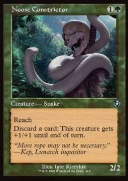 Noose Constrictor - Innistrad Remastered: Extras (Uncommon) [XINR-415] Main image