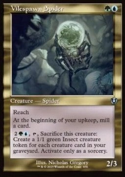 Vilespawn Spider - Innistrad Remastered: Extras (Uncommon) [XINR-436] Main image