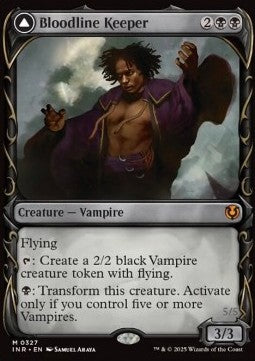 Bloodline Keeper / Lord of Lineage (V.1) - Innistrad Remastered: Extras (Mythic) [XINR-327] Imagen principal del producto