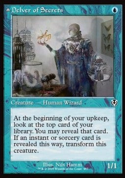 Delver of Secrets / Insectile Aberration - Innistrad Remastered: Extras (Common) [XINR-457] Main image