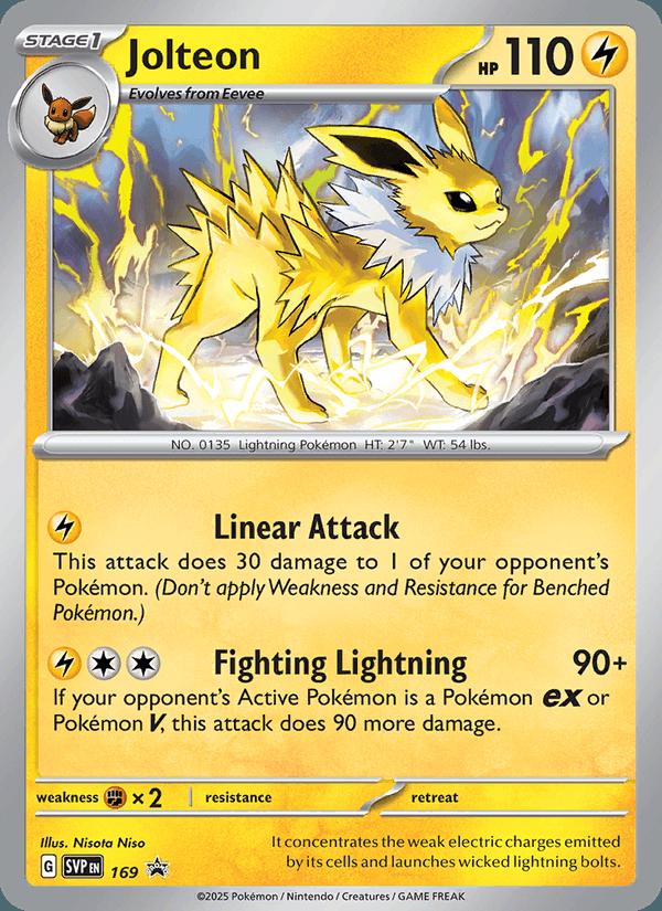Jolteon - SV Black Star Promos (Promo) [SVP-169] Main image