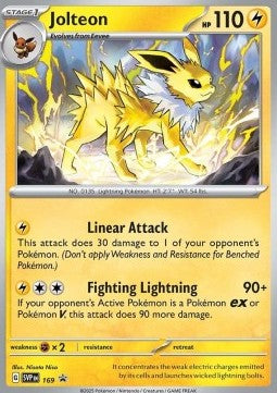 Jolteon - SV Black Star Promos (Promo) [SVP-169] Hover Image