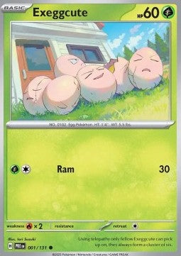 Exeggcute - Prismatic Evolutions (Common) [PRE-001] Hover Image