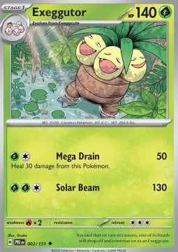 Exeggutor - Prismatic Evolutions (Uncommon) [PRE-002] Hover Image