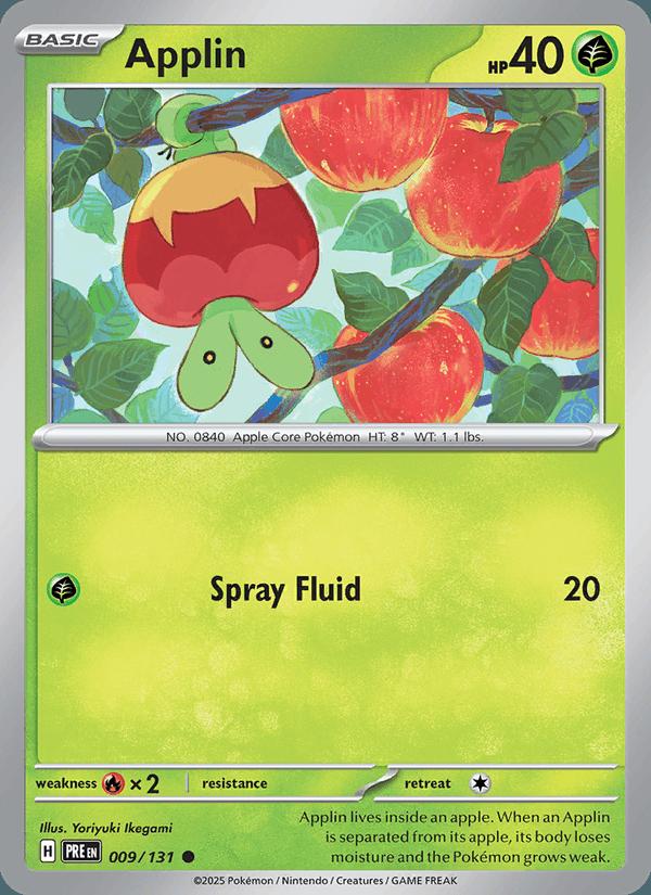 Applin - Prismatic Evolutions (Common) [PRE-009] Main image