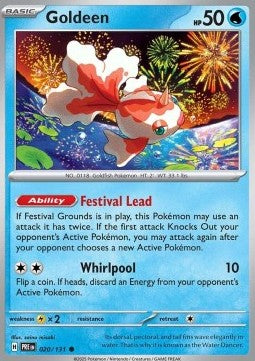 Goldeen - Prismatic Evolutions (Common) [PRE-020] Hover Image