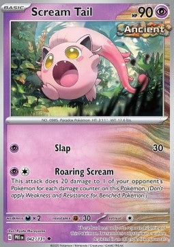 Scream Tail - Prismatic Evolutions (Uncommon) [PRE-042] Hover Image