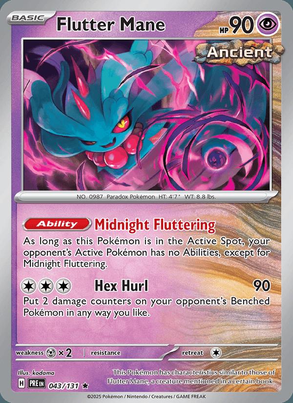 Flutter Mane - Prismatic Evolutions (Rare) [PRE-043] Imagen principal del producto