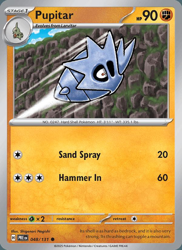 Pupitar - Prismatic Evolutions (Common) [PRE-048] Hoofdafbeelding