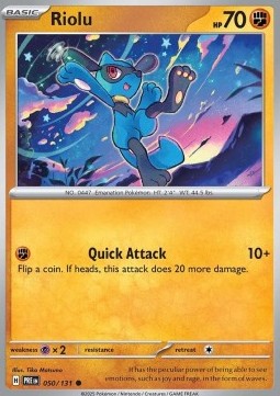 Riolu - Prismatic Evolutions (Common) [PRE-050] Imagen principal del producto