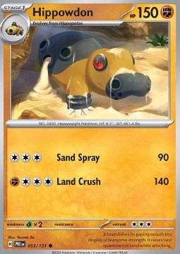Hippowdon - Prismatic Evolutions (Common) [PRE-053] Imagen principal del producto
