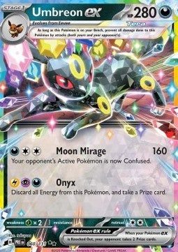 Umbreon ex - Prismatic Evolutions (Double Rare) [PRE-060] Hover Image