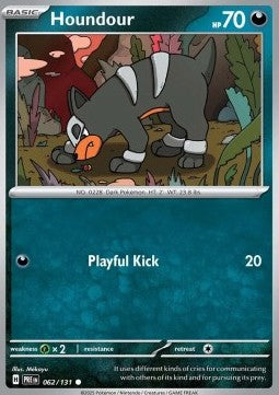 Houndour - Prismatic Evolutions (Common) [PRE-062] Imagen principal del producto