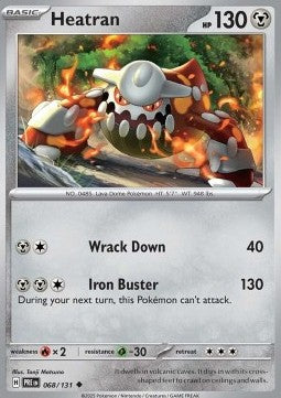 Heatran - Prismatic Evolutions (Uncommon) [PRE-068] Imagen principal del producto