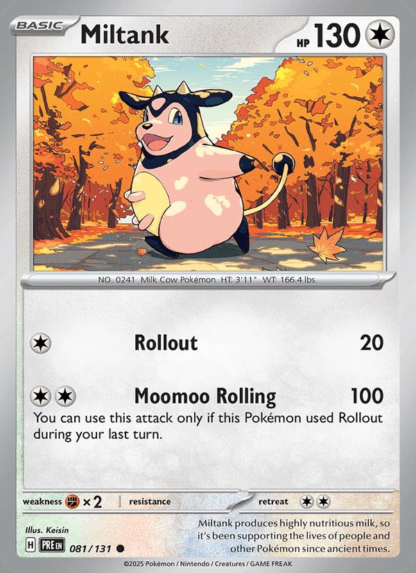 Miltank - Prismatic Evolutions (Common) [PRE-081] Immagine principale del prodotto