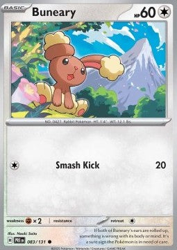 Buneary - Prismatic Evolutions (Common) [PRE-083] Hover Image