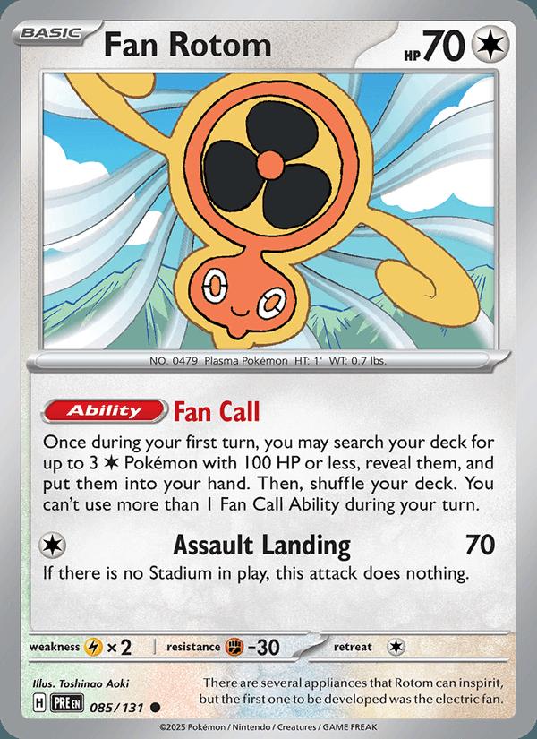 Fan Rotom - Prismatic Evolutions (Common) [PRE-085] Hauptbild