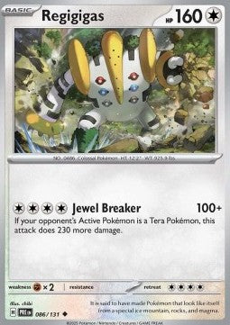 Regigigas - Prismatic Evolutions (Uncommon) [PRE-086] Hover Image