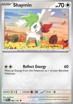 Shaymin - Prismatic Evolutions (Uncommon) [PRE-087] Imagen principal del producto