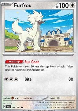 Furfrou - Prismatic Evolutions (Common) [PRE-088] Imagen principal del producto