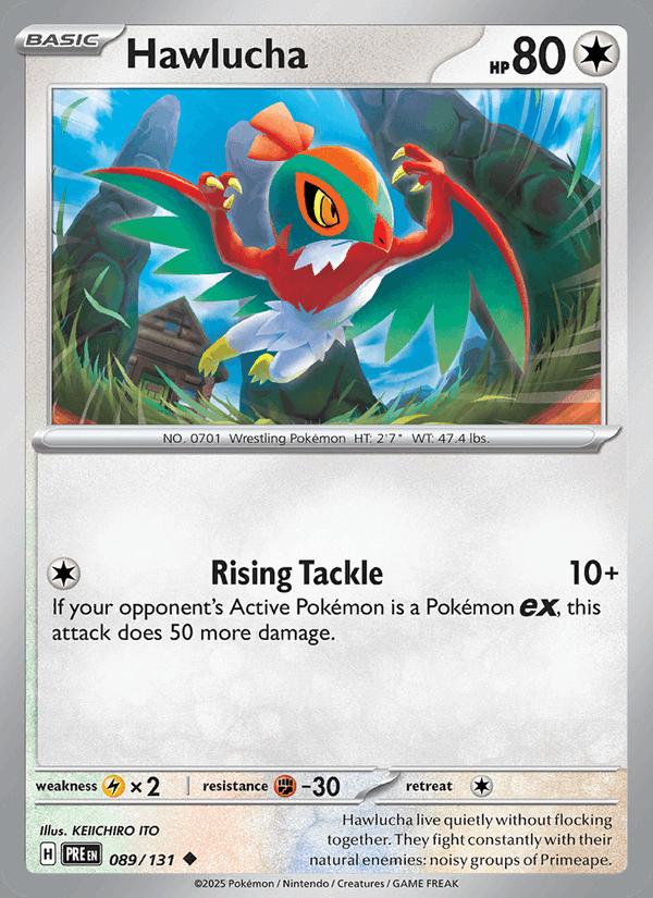 Hawlucha - Prismatic Evolutions (Uncommon) [PRE-089] Hoofdafbeelding
