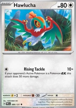 Hawlucha - Prismatic Evolutions (Uncommon) [PRE-089] Hover Image