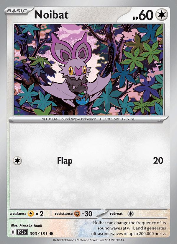 Noibat - Prismatic Evolutions (Common) [PRE-090] Hoofdafbeelding