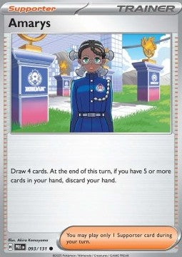 Amarys - Prismatic Evolutions (Common) [PRE-093] Hover Image