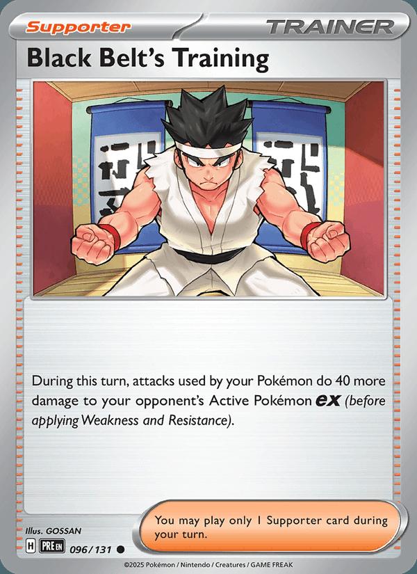 Black Belt's Training - Prismatic Evolutions (Common) [PRE-096] Hoofdafbeelding