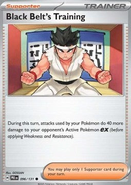 Black Belt's Training - Prismatic Evolutions (Common) [PRE-096] Hover Image