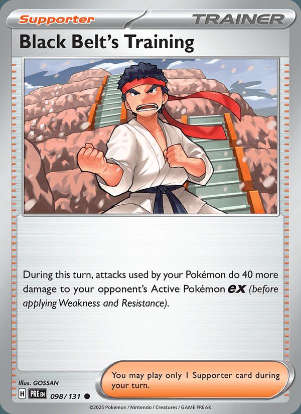 Black Belt's Training - Prismatic Evolutions (Common) [PRE-098] Hoofdafbeelding