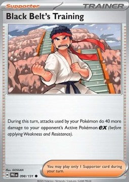 Black Belt's Training - Prismatic Evolutions (Common) [PRE-098] Hover Image