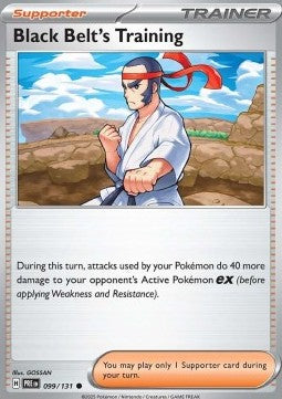 Black Belt's Training - Prismatic Evolutions (Common) [PRE-099] Hover Image