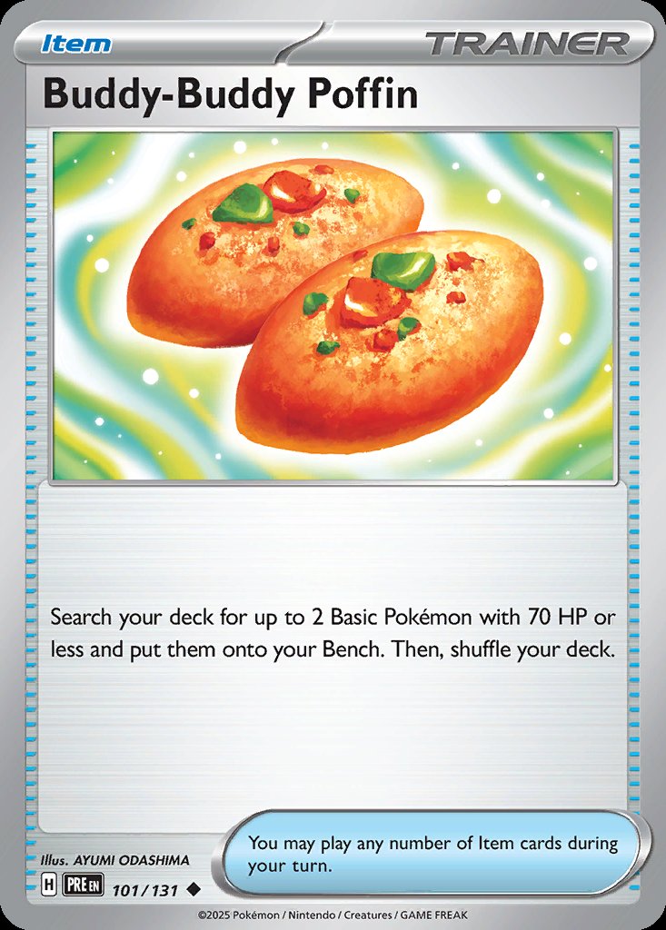 Buddy-Buddy Poffin - Prismatic Evolutions (Uncommon) [PRE-101] Image principale du produit
