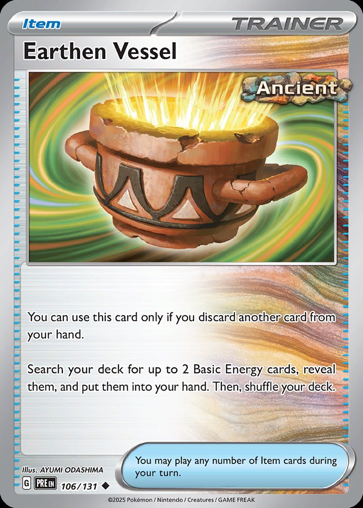 Earthen Vessel - Prismatic Evolutions (Uncommon) [PRE-106] Image principale du produit